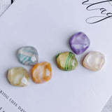 DIY Water Ripple Resin Patch Earrings Hairpin Accessories