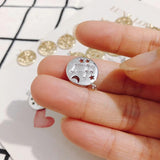 12 Constellations Copper 18K Coin Pendant Jewelry Making DIY 2pcs