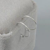 14K Filled Round Ball Bead Earring Hooks 925 Silver Circle Jewelry Making