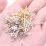 200Pcs Stainless Steel Headpin DIY Jewelry Accessories Eye Head Pins
