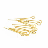 200Pcs Stainless Steel Headpin DIY Jewelry Accessories Eye Head Pins