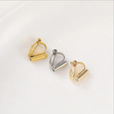 No Pierced Earrings Hooks for DIY Ear Clips