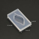 N80E Leaf Pendant Silicone Mold for Resin Jewelry Making