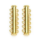 Strong Magnetic Clasps End Caps Slider Clasp Tubes for Necklace Bracelet
