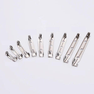 50pcs Safety Pins Brooch Base 15 20 25 30 35 mm DIY Jewelry Accessories
