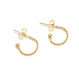 10pcs Stainless Steel Huggie Earring Posts Stud Earrings for DIY Jewelry