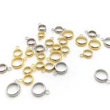 20pcs Stainless Steel Spacer Beads for Jewelry Making DIY Bracelets Necklace