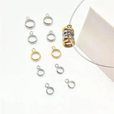 20pcs Stainless Steel Spacer Beads for Jewelry Making DIY Bracelets Necklace