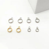 20pcs Stainless Steel Spacer Beads for Jewelry Making DIY Bracelets Necklace