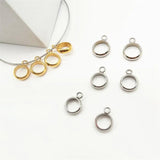 20pcs Stainless Steel Spacer Beads for Jewelry Making DIY Bracelets Necklace