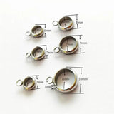 20pcs Stainless Steel Spacer Beads for Jewelry Making DIY Bracelets Necklace