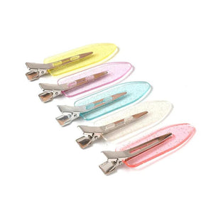 Cartoon Hair Clip Glitter Colorful Hairpins DIY Jewelry Making Accessories