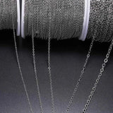 5M Stainless Steel Necklace Chain DIY Jewelry Making Supplies