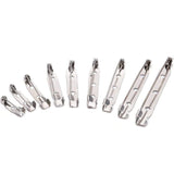 50Pcs 15-45mm Rhodium Plated Brooch Clip Base Safety Pins DIY Jewelry Making