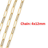 Stainless Steel Chain 2mm/3mm/6mm Necklace Chains for Bracelet Choker