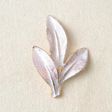 Metal Alloy Enamel Leaf Charms Pendant for Jewelry Making