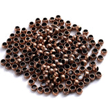 500pcs/Lot Ball Crimp End Beads Stopper Spacer Beads for Jewelry Making DIY