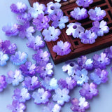 Cherry Blossoms Flower Resin Spacer Beads for DIY Jewelry Making