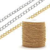 2m Stainless Steel Chains for Jewelry Making DIY Necklace Bracelet