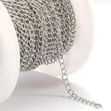 2m Stainless Steel Chains for Jewelry Making DIY Necklace Bracelet