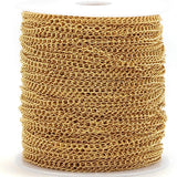 2m Stainless Steel Chains for Jewelry Making DIY Necklace Bracelet