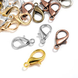 50Pcs Alloy Lobster Clasp Hooks DIY Jewelry Making Findings