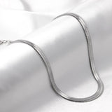 ASON Stainless Steel Sliver Blade Chain For Necklace Collar Bracelet Jewelry