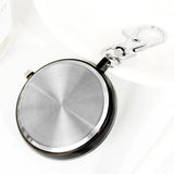 Nurse Pocket Watch Quartz Movement Lovely Pattern Large Dial Keychain