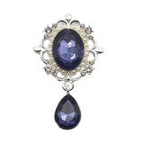 10pcs Alloy OvalWater Drop Pendant for DIY Invitation Card Decoration