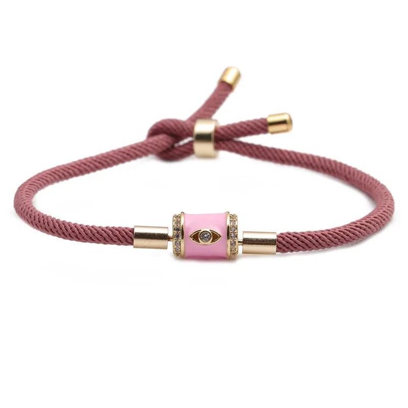 3mm Milan Devil's Eye Bracelet Rope Hand-woven Rope Chain
