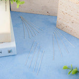 130pcs Silver Plated Brass Ball Head Pins for DIY Jewelry Making