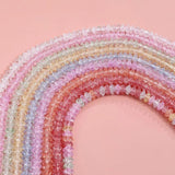 Colorful Candy Glass Bead DIY Necklace Bracelet