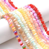 Natural Shell Beads Colorful Irregular Crushed Stone Beads for Jewelry Making