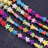 Turquoise Five-pointed Star Stone Beads for DIY Jewelry Making
