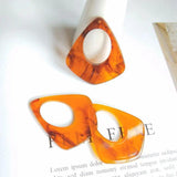 Minimalist Geometric Acrylic Earrings