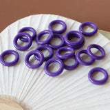 Playful Acrylic Circle Earrings DIY Accessory