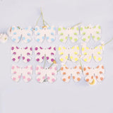 10 PCS Acrylic Bowknot Pendant Charms For DIY Earrings Necklace Making