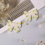 10 PCS Acrylic Bowknot Pendant Charms For DIY Earrings Necklace Making