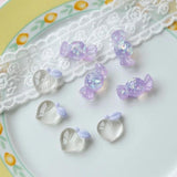 Jelly Resin Candy Peach Hairpin Patch DIY Jewelry Accessory Material