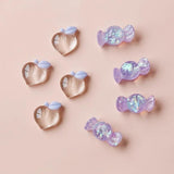 Jelly Resin Candy Peach Hairpin Patch DIY Jewelry Accessory Material