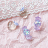 Jelly Resin Candy Peach Hairpin Patch DIY Jewelry Accessory Material