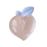 Jelly Resin Candy Peach Hairpin Patch DIY Jewelry Accessory Material