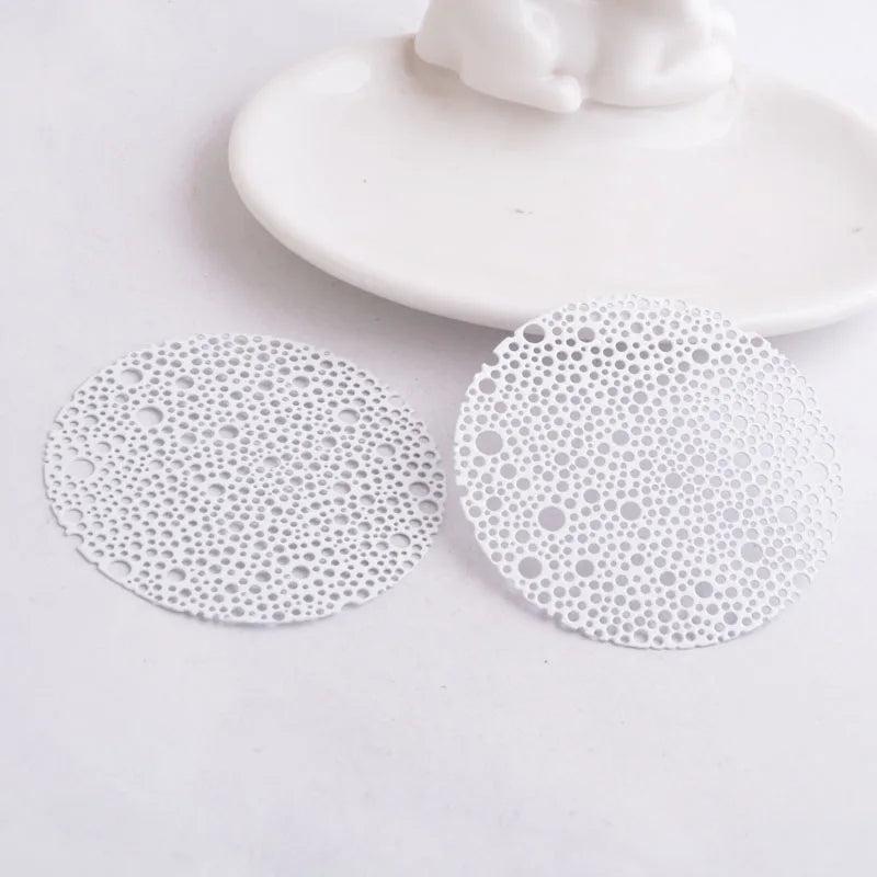 20pcs AA2302 59mm*59mm Big Round Charms Large Pendant Brass Jewelry Findings