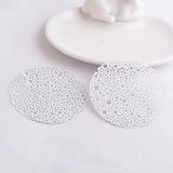 20pcs AA2302 59mm*59mm Big Round Charms Large Pendant Brass Jewelry Findings