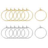 20pcs Stainless Steel Hoops for Earring Jewelry Making