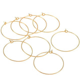 20pcs Stainless Steel Hoops for Earring Jewelry Making