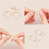 20pcs Stainless Steel Hoops for Earring Jewelry Making