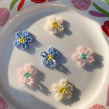 Crystal Pearl Woven Hair Accessories 2pcs