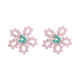 Crystal Pearl Woven Hair Accessories 2pcs