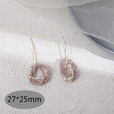 Crystal Pearl Woven Hair Accessories 2pcs